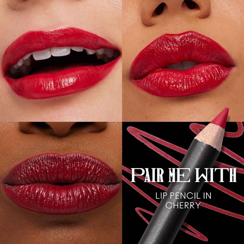 MAC Macximal Sleek Satin Lipstick - Brave Red image number 2